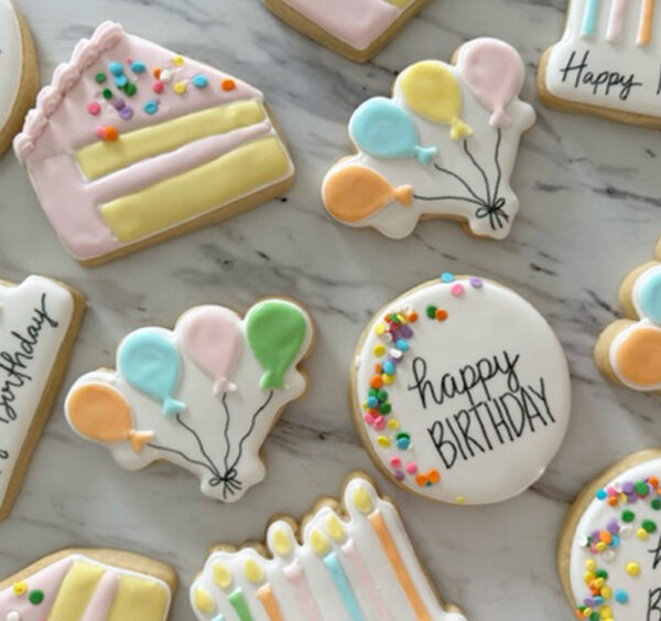 Birthday cookies