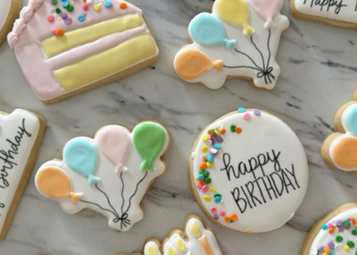 Birthday cookies