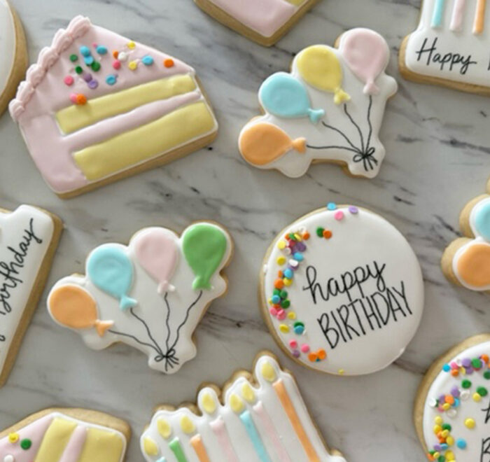 Birthday cookies